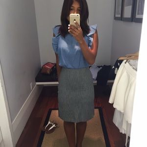 Club Monaco Navy Skirt size 0